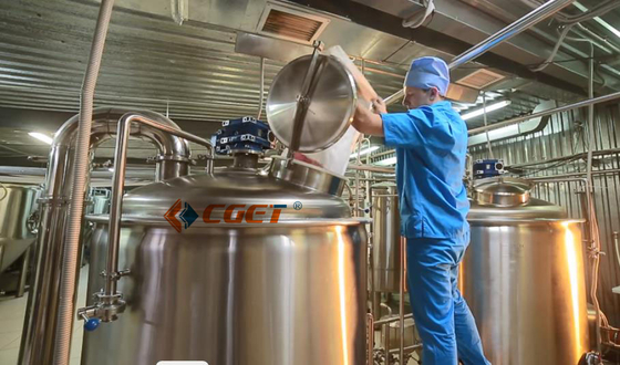 SUS 304 Brauensystem der Handwerks-Bierbrauen-Ausrüstungs-2000L mit ISO-CER bescheinigt