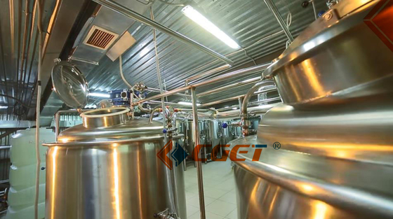 SUS 304 Brauensystem der Handwerks-Bierbrauen-Ausrüstungs-2000L mit ISO-CER bescheinigt