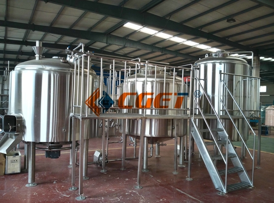 SUS 304 Brauensystem der Handwerks-Bierbrauen-Ausrüstungs-2000L mit ISO-CER bescheinigt