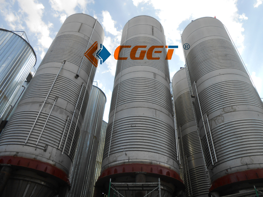 Vertikaler Mantelfermenter-konischer Bier-Gärungserreger CGET100 000L