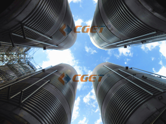 Vertikaler Mantelfermenter-konischer Bier-Gärungserreger CGET100 000L